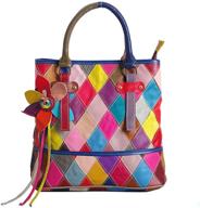 segater multicolor matching crossbody shoulder women's handbags & wallets in totes logo