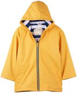 🧥 yellow hatley boys splash jacket - boys' clothing logo