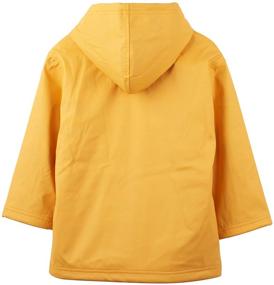 img 1 attached to 🧥 Yellow Hatley Boys Splash Jacket - Boys' Clothing