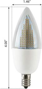 img 1 attached to 🔥 Euri Lighting Flickering ECA9 5 2120Fc Decorative - Enhancing Elegance and Ambience