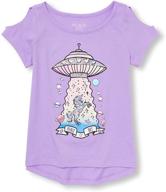 👚 the children's place girls' short sleeve t-shirt: a comfortable and stylish essential for young girls logo