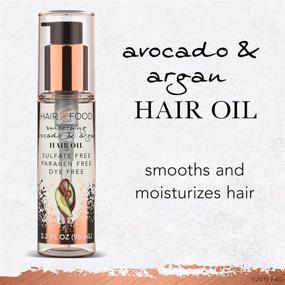 img 3 attached to 💆 Revitalize Your Hair with Hair Food Sulfate Free Dye Free Smoothing Treatment Argan and Avocado - Hair Oil, 3.2 Fl Oz