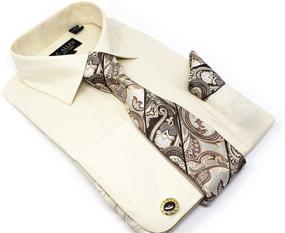 img 3 attached to C Allen Diamond Pattern Cufflinks Men's Clothing and Shirts