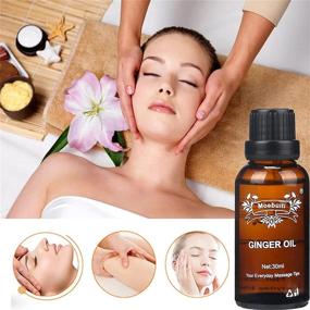 img 2 attached to Ginger Oil Lymphatic Drainage Massage: 5PACK for Swelling, Pain Relief, Hair, and Skin - With English User Manual