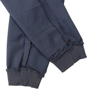 img 2 attached to 👖 Cotton Sweatpants 2T-13 Grey for Boys - ONLY4U Boys' Clothing and Pants