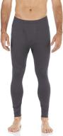 bodtek men's thermal pants - premium long johns with fleece lining, ideal base layer bottom for ultimate comfort logo