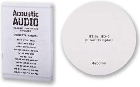img 1 attached to 🔊 Optimized HTI 6C Acoustic Audio Ceiling Speakers