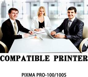 img 3 attached to 🖨️ Premium CLI-42 Ink Cartridge Replacement - 8 Colors - PIXMA PRO-100 PRO-110 Printer