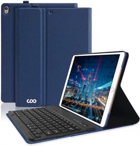 img 4 attached to IPad Keyboard Case 10 Tablet Accessories and Bags, Cases & Sleeves