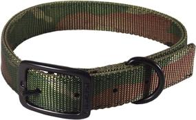 img 2 attached to 🐶 22-Inch Double Thick Camouflage Nylon Sports Dog Collar by Hamilton