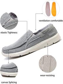 img 1 attached to Versatile Outdoor Men's Shoes with Casual Cloth Midsole for Maximum Comfort