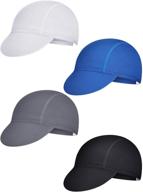 🚴 breathable unisex cycling cap for summer – sweat-absorbing bicycle cap for women and men, perfect for running and other outdoor sports logo