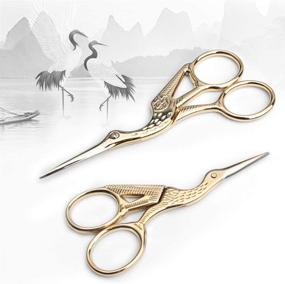 img 3 attached to 🧵 Stainless Everyday Sewing Scissors for Embroidery and Sewing