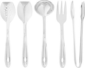 img 3 attached to All-Clad Stainless Steel Cook & Serve Tool Set, 6-Piece: The Ultimate Kitchen Essential for Gourmet Cooking