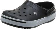 👟 crocband ii charcoal light men's shoes - ultimate comfort and style with crocs logo