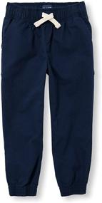 img 3 attached to 👖 Versatile Boys' Clothing: Children's Place Basic Jogger Tidal - Must-have Pants for Kids