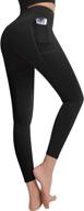 fmy women's yoga pants with pockets - 👖 high waisted tummy control leggings for running and workout logo