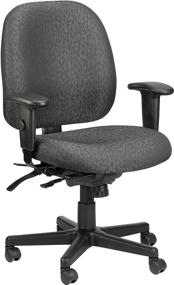 img 1 attached to Charcoal Eurotech Seating 4x4 Multi-Function Chair: Enhancing Comfort and Performance