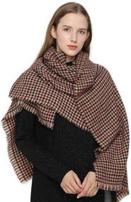 img 4 attached to Womens Fashion Long Shawl Scarf Women's Accessories in Scarves & Wraps