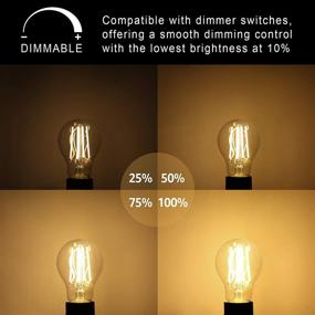 img 2 attached to 💡 Dazzle with Ascher Dimmable Filament: Classic Equivalence at its Finest