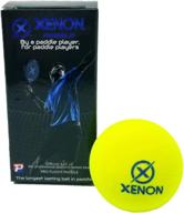 xenon paddle platform tennis sleeve logo