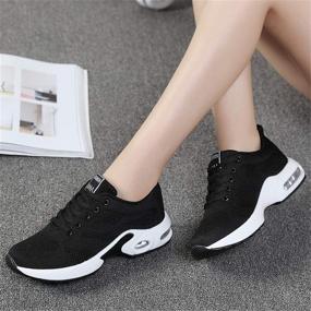 img 3 attached to Running Absorption Marathon Breathable Sneakers Women's Shoes