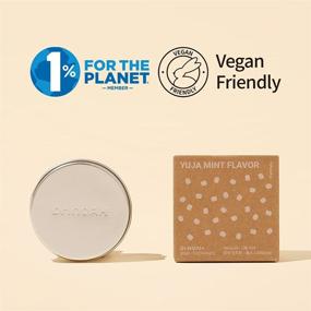 img 1 attached to 🦷 NOAH Toothpaste Tablets with Fluoride - Eco-Friendly Tin Can Packaging for Zero Waste, Fresh Breath - Spearmint Flavor Travel-Friendly Chewable Toothpaste Tablets for Camping (30 Tabs)