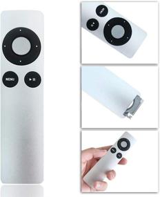 img 2 attached to 📱 High-Quality Replacement Remote Control for Apple TV MC377LL/A - Compatible with 1st, 2nd, 3rd, and 4th Generation (A1294, A1218/MA711, A1378/MC572, A1427/MD199, A1625/MGY52/MLNC2, A1842/MQD22/MP7P2) - Apple TV MC377LL/A MM4T2AM/A Remote Control Replacement