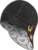 🔥 welder nation 8 panel welding cap: durable & soft 10 oz cotton duck canvas for safety and protection while stick arc welding logo