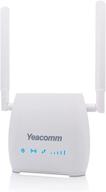 yeacomm 4g lte cpe router with sim card slot, unlocked 3g 4g wireless mobile router for home/office, 4g wi-fi hotspot router up to 32 users, supporting t-mobile and at&amp;t voice calling, incompatible with verizon logo