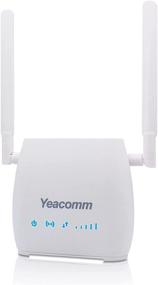 img 4 attached to Yeacomm 4G LTE CPE Router with Sim Card Slot, Unlocked 3G 4G Wireless Mobile Router for Home/Office, 4G Wi-Fi Hotspot Router Up to 32 Users, Supporting T-Mobile and AT&amp;T Voice Calling, Incompatible with Verizon