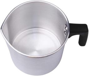 img 3 attached to 🕯️ Candle Making Pouring Pot: 2.6 Pounds DIY Wax Melting Pot with Heat-Resisting Handle & Measuring Spoons