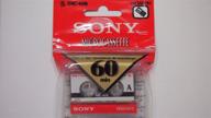 🎧 sony mc-60 microcassette tapes - 3-pack: blank 60 minute cassette tapes logo