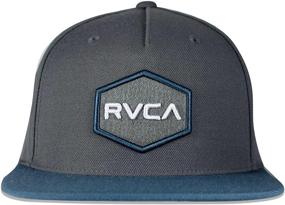 img 3 attached to RVCA Men's Adjustable Snapback Hat - Unmatched Comfort and Style