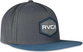 img 2 attached to RVCA Men's Adjustable Snapback Hat - Unmatched Comfort and Style