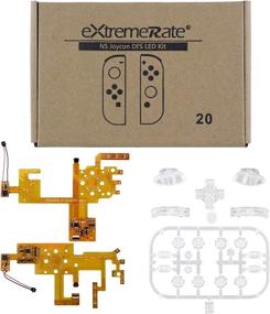 img 2 attached to eXtremeRate 7 Colors 9 Modes Button Control LED Kit for Nintendo Switch Joy-Con Controller - Multi-Colors Luminated ABXY Trigger Face Buttons - JoyCon NOT Included