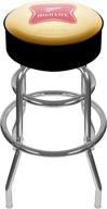 🍺 miller high life cushioned swivel bar stool logo