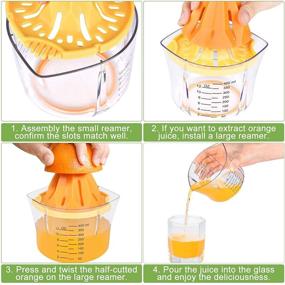 img 1 attached to Lemon Squeezer Manual Juicer Anti Corrosion