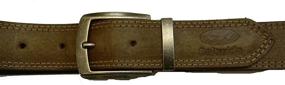 img 2 attached to 🤠 Heavy-Duty Leather Western Wear Belt