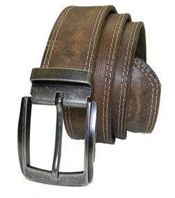 img 4 attached to 🤠 Heavy-Duty Leather Western Wear Belt