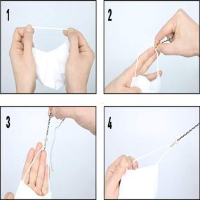 img 1 attached to 👓 Face Mask Lanyard Strap: The Perfect Anti-Lost Accessory for Men's Sunglasses & Eyewear