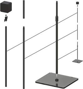 img 2 attached to 🕶️ Skywin VR Stand и Набор скрытого кабеля: Превосходная совместимость с базовой станцией HTC Vive - Премиальный стеклянный стенд HTC Vive и набор кабелей для датчиков Vive и Rift Constellation (версия со скрытым кабелем)
