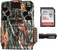 browning patriot fhd trail game camera bundle with 32gb memory card and j-tech card reader (24mp), btc-patriot-fhd logo