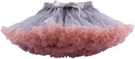 👗 meeyou little girls solid pettiskirt: high-quality girls' clothing logo