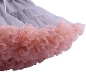 img 1 attached to 👗 Meeyou Little Girls Solid Pettiskirt: High-Quality Girls' Clothing