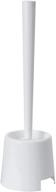 ikea 201.595.22 toilet brush set - white, 13.70x4.00x2.50 inch logo