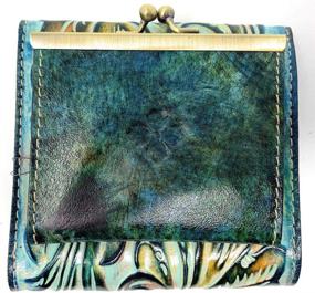 img 2 attached to Patricia Nash Womens Leather Turquoise