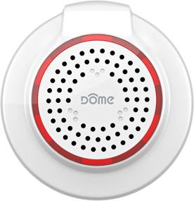 img 3 attached to 🏠 Dome Wireless Z-Wave Battery-Powered Home Security Siren and Chime - DMS01 (White)