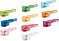 🍬 colorful candy collection: atkinson design ykkatk520 30 piece ykk zipper pull in vibrant shades logo