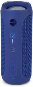 img 2 attached to JBL Flip 4 Синий: Водонепроницаемый портативный Bluetooth динамик для исключительного звука